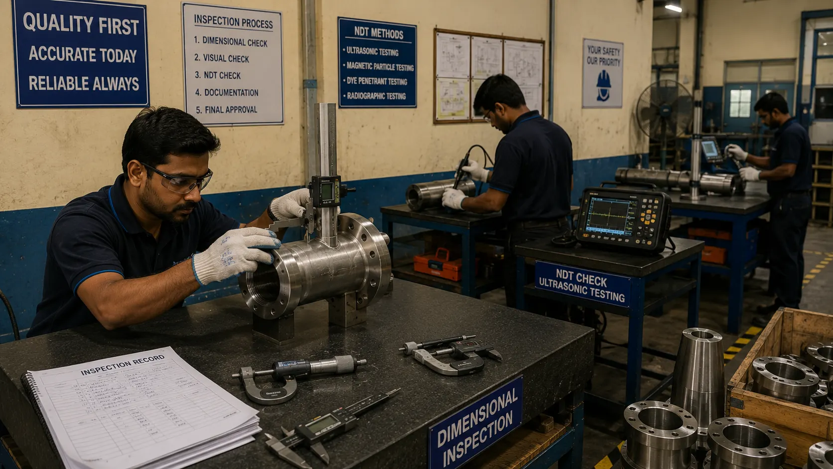 Inspection area